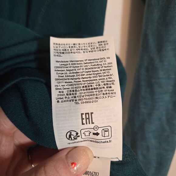 Smartwool Thermal 100% Merino Wool Baselayer Quarter Zip Womans 2X Teal Gorp - Picture 8 of 10